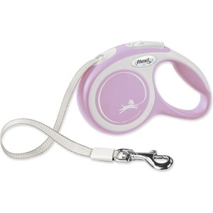 flexi Повод Flexi New Comfort лента XS розово 3м (194-3688)