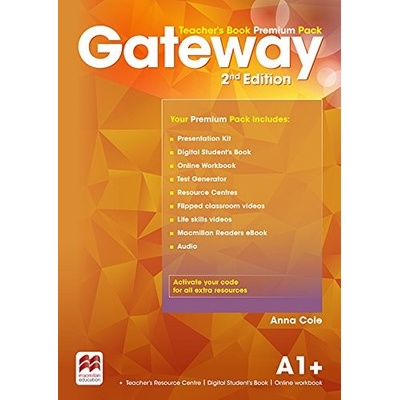 Gateway 2nd Edition A1+ Teacher's Book Premium Pack Metodická príručka David Spencer