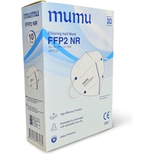 Mumu respirátor FFP2 CE a EN certif, bílý 10 ks