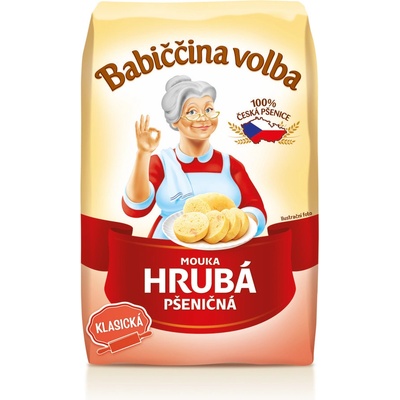 Babiččina volba mouka hrubá 1 kg