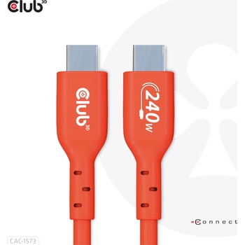 Club3D CAC-1573 USB-C, Data 480Mb,PD 240W(48V/5A) EPR M/M, 2m