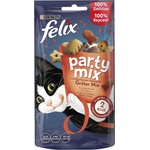 Purina FELIX PARTY MIX Mixed Grill - Награди за котки с говеждо месо, пилешко месо, сьомга - 60гр