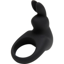 Happyrabbit Cock - vibračný krúžok na penis na batérie čierny