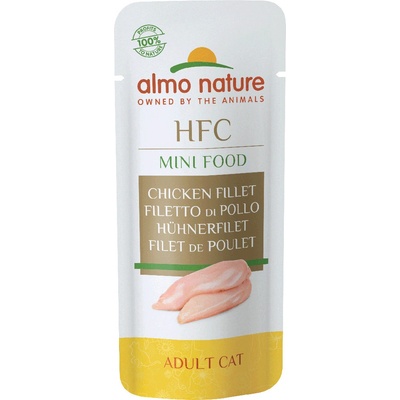 Almo Nature Green Label Mini Food kuřecí filet 5 x 3 g