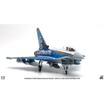 JC Wings EF-2000 Typhoon S Luftwaffe TaktLwG 74 30+68 Germany Squadron 60th Anniversary 2016 1:72