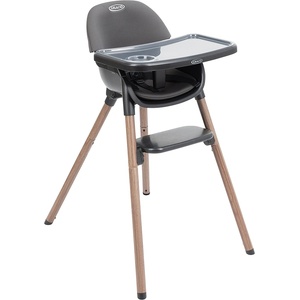 Graco Бебешко столче за хранене 3 в 1 Graco - Presti, Charcoal (5060624774522) - baby
