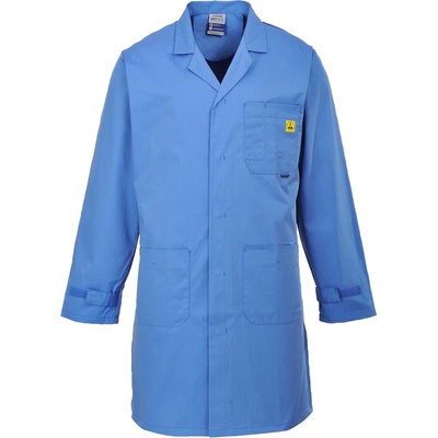 Portwest AS10 / ESD антистатичен гащеризон - цвят Hamilton blue 5XL (AS10HBR5XL)