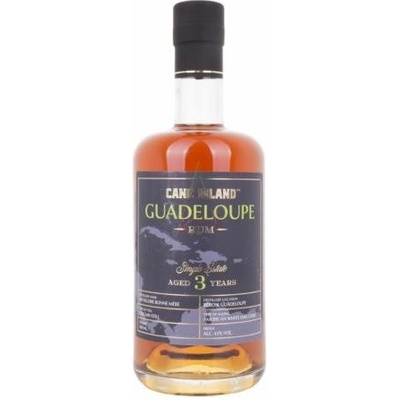 Cane Island Guadeloupe 3y 43% 0,7 l (čistá fľaša)