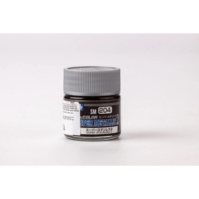GSI/Gunze Farba Mr. Color Super Metallic Colors II č. 204 Super Stainless II 10 ml