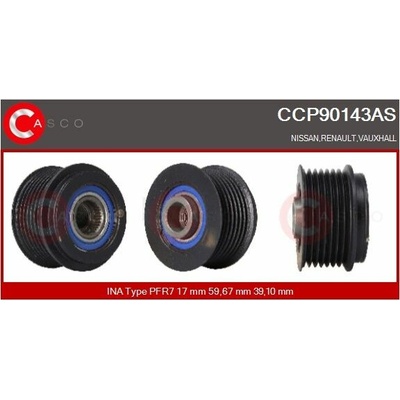 Řemenice, generátor CASCO CCP90143AS