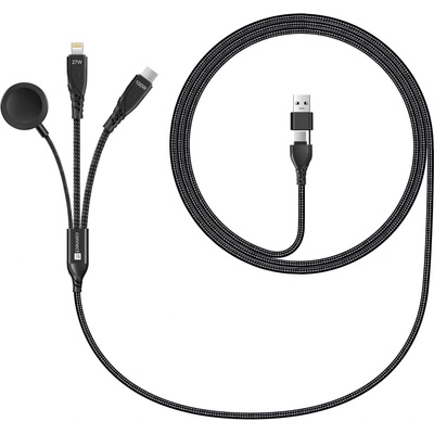 Connect IT CCA-2300-BK Wirez 6 in 1, 1,25 m, čierny