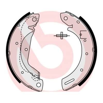 Sada brzdových čeľustí BREMBO S 23 577