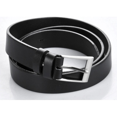 Penny Belts pánský kožený pásek společenský 30-100-60 černý