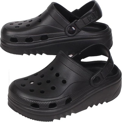 Джапанки-крокс в черно