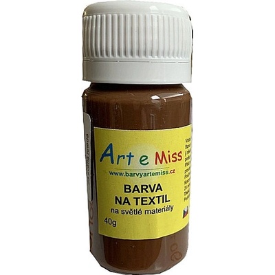 Art e Miss Barva na světlý textil 23 Světlá hnědá 40 g