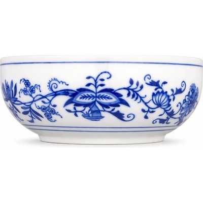 Český porcelán Dubí miska hladká vysoká 10454 Cibulák 13 cm