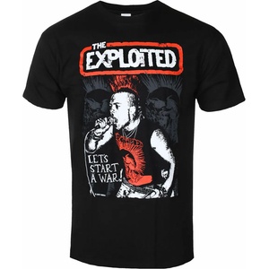 Plastic head мъжка тениска exploited - let's start a war - plastic head - ph11977