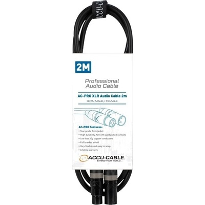 Accu-Cable AC-PRO 2 m Микрофонен кабел (1611000073)