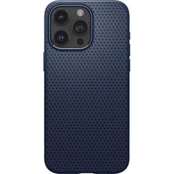 Spigen Кейс Spigen Liquid Air за iPhone 15 PRO MAX, тъмносин (KXG0073386)