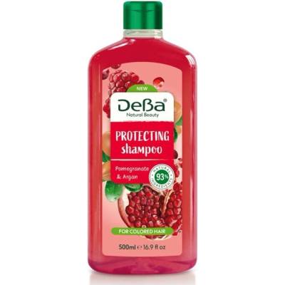 Дева Шампоан за боядисана коса с нар и арганово масло DeBa Natural Beauty, 500мл (120059)