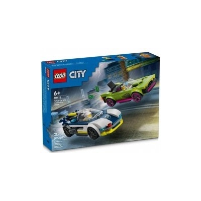LEGO® City 60415 Naháňačka policajného auta a športiak