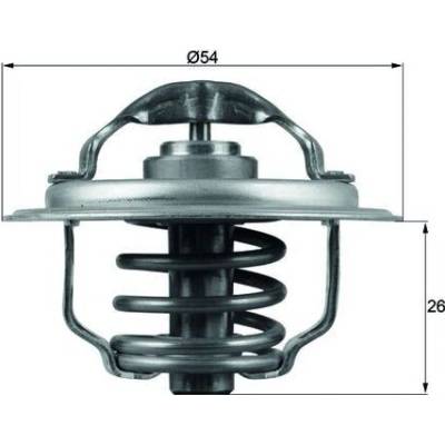 Termostat, chladivo MAHLE TX 111 87D (TX11187D)