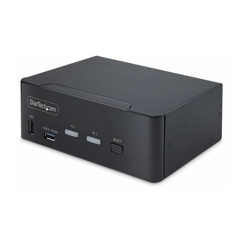 StarTech StarTech. com P2CDD143-KVM-SWITCH KVM превключвател Черен (P2CDD143-KVM-SWITCH)