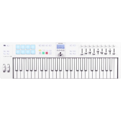 Arturia KeyLab Essential 49 mk3 Миди клавиатура Alpine White (KEYLAB-ESSENTIAL-49AWH-MK3)