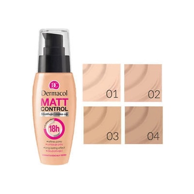 Dermacol Matt Control make-up 4 Tan 30 ml