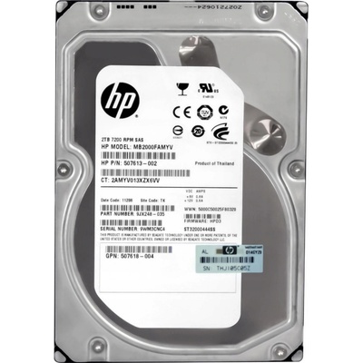 HP 2000 GB 3,5" SAS, MB2000FAMYV