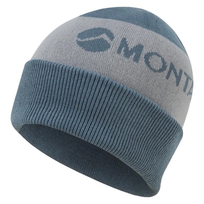 Montane шапка Montane Logo Cuffed Beanie stone blue