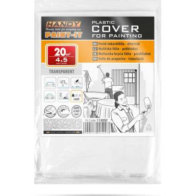 HomeShopXL Handy Maliarska zakrývacia fólia HDPE 4 × 5 m