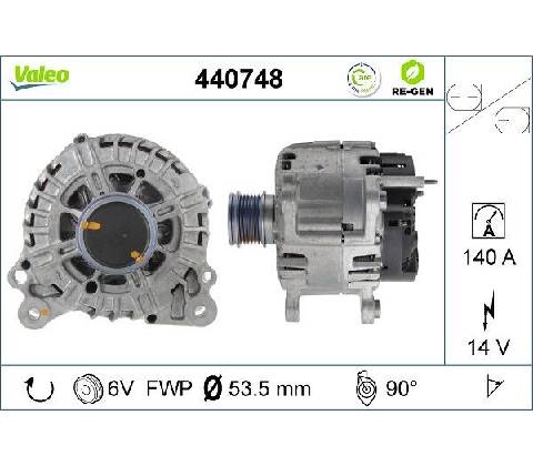 Generátor VALEO 440748