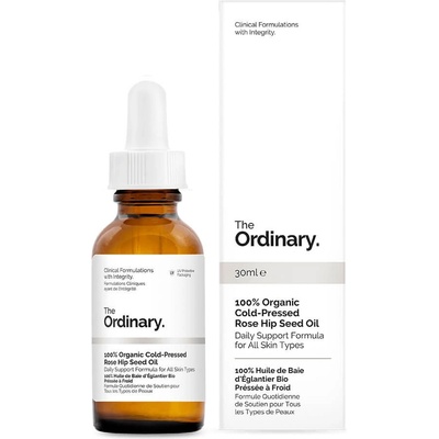 The Ordinary 100% Organic Cold-Pressed Rose Hip Seed Oil hydratační olej 30 ml – Sleviste.cz