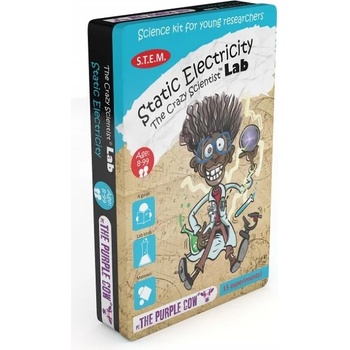Image 1 of The Purple Cow Игрален комплект The Purple Cow - Лаборатория на лудия учен, Статично електричество (3408)