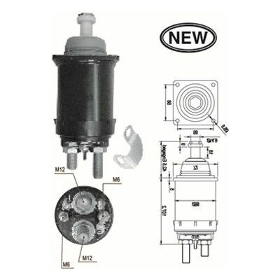 Elektromagnetický spínač, startér MAGNETI MARELLI 940113050569