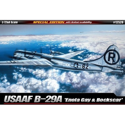 Academy Бомбандировач USAAF B-29A " Enola Gay & Bockscar м, 1/72 (12528)