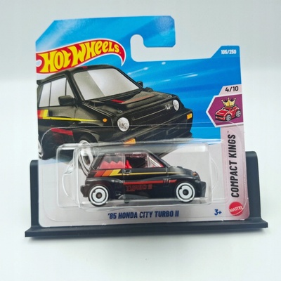 Mattel Hot Wheels Autíčko Autíčko # 85 HONDA CITY TURBO II