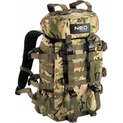 Neo Vojenský batoh Tools 84-321 20-40 l odstíny zelené