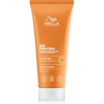 Wella Professionals Perform+ Straightener C trvalá ondulácia pre farbené vlasy 200 ml
