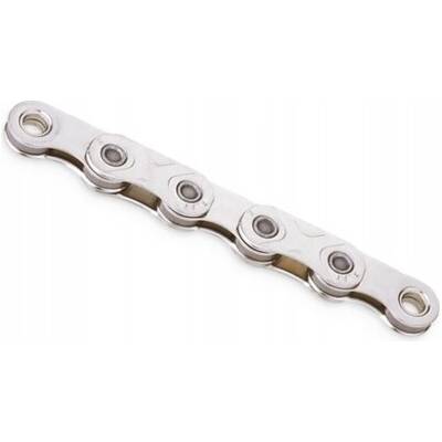 na bicykel KMC X FLAT Silver 12-rýchlostná, 126 článkov + spojka BOX Waxed Chain (voskovaná)