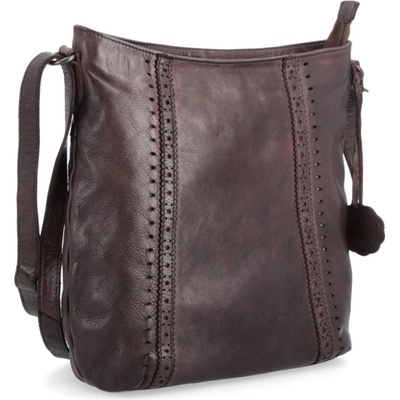 Noelia Bolger kabelka crossbody NB 2029 H hnedá