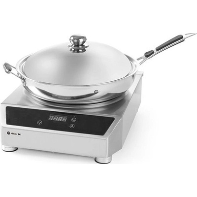 Hendi set indukční vařič wok model 3500 + pánev wok 239681