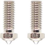 QIDI Tech Дюза с медно покритие за X-Smart 3/X-Plus 3/X-Max 3 - Комплект от 2 бр. - 0, 6 mm (728683349994)