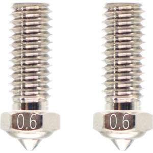 QIDI Tech Дюза с медно покритие за X-Smart 3/X-Plus 3/X-Max 3 - Комплект от 2 бр. - 0, 6 mm (728683349994)