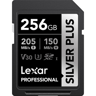 Lexar SDXC Professional Silver Plus 256GB LSDSIPL256G-BNNNG