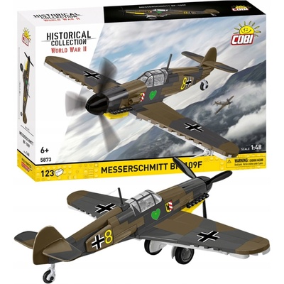 Cobi 5873 II WW Messerschmitt BF-109F, 1:48, 123 k