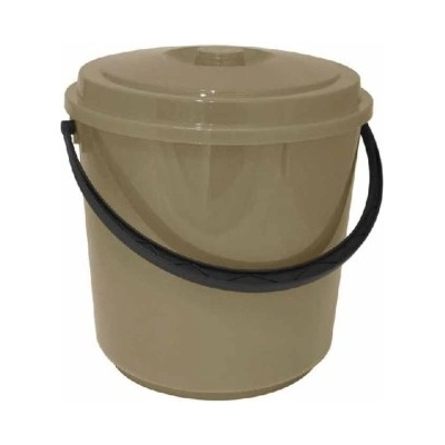 RECA PLAST КОФА С КАПАК reca plast 16л ГЪЛЪБОВО СИВО (s1917026)