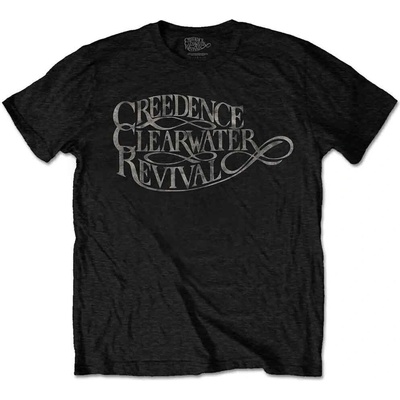 Creedence Clearwater Revival Vintage Logo Black M Риза (CCRTS01MB02)