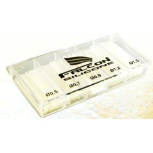 Falcon profi sada silikon bužírek mix 5 velikostí ( 0,5/ 0,7/ 0,9/ 1,2/ 1,5mm )